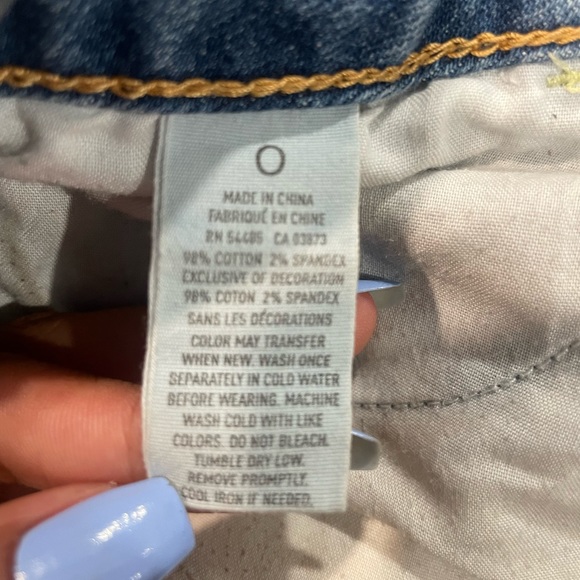 American Eagle shorty shorts size 0 - Picture 6 of 7